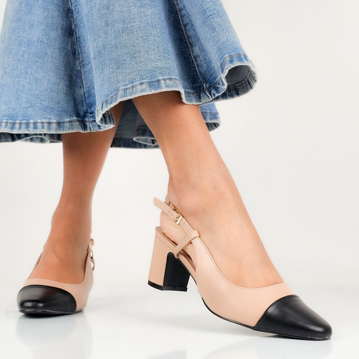 Helene - Décolleté Slingback Élégant - Confort et Style-Chaussures-PARIS FEMME