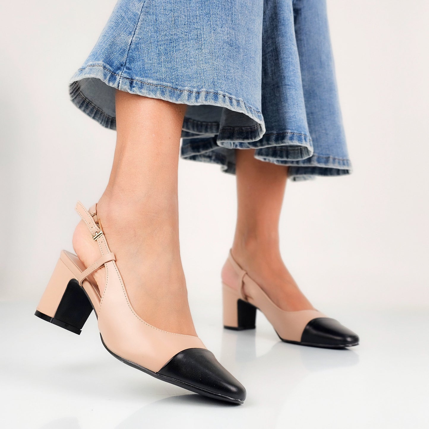 Helene - Décolleté Slingback Élégant - Confort et Style-Chaussures-PARIS FEMME