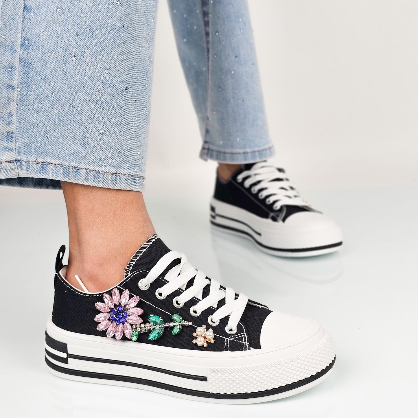 Enya - Sneakers Femme Confortables - Style Élégant-Chaussures-PARIS FEMME
