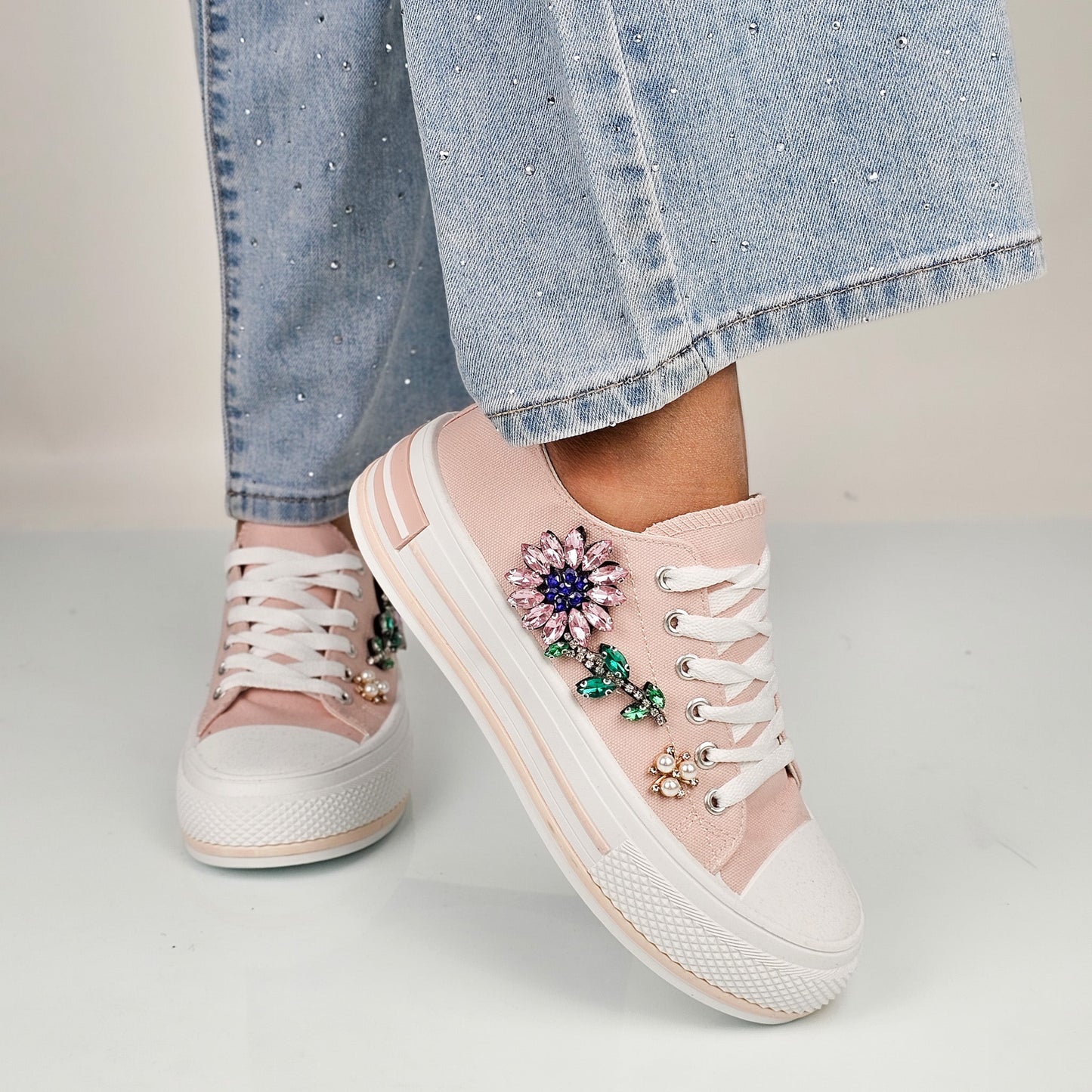 Enya - Baskets Femme Confortables - Style Élégant-Chaussures-PARIS FEMME