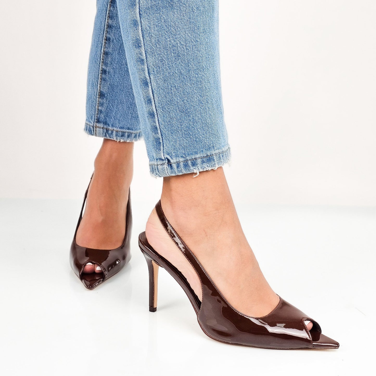 Elisabetta - Slingback Ouvert Décolleté Chic - Mode Femme-Chaussures-PARIS FEMME