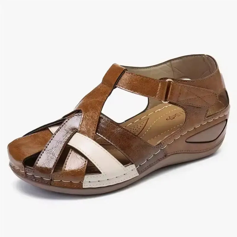 Sandales orthopédiques Vintage pour femmes | Confort-CHAUSSURES ORTHOPÉDIQUES-PARIS FEMME