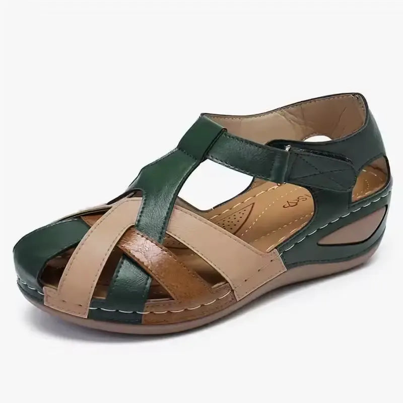 Sandales orthopédiques Vintage pour femmes | Confort-CHAUSSURES ORTHOPÉDIQUES-PARIS FEMME