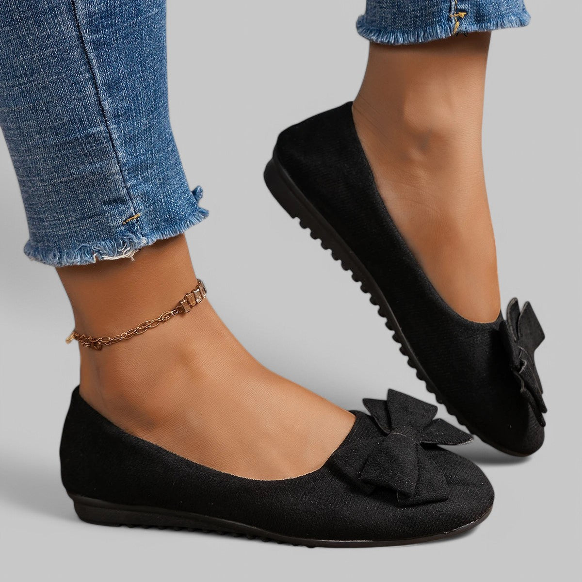Mocassins confort femme Klyber avec nœud - Chic - Élégants-Chaussures-PARIS FEMME