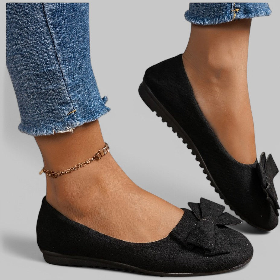 Mocassins confort femme Klyber avec nœud - Chic - Élégants-Chaussures-PARIS FEMME