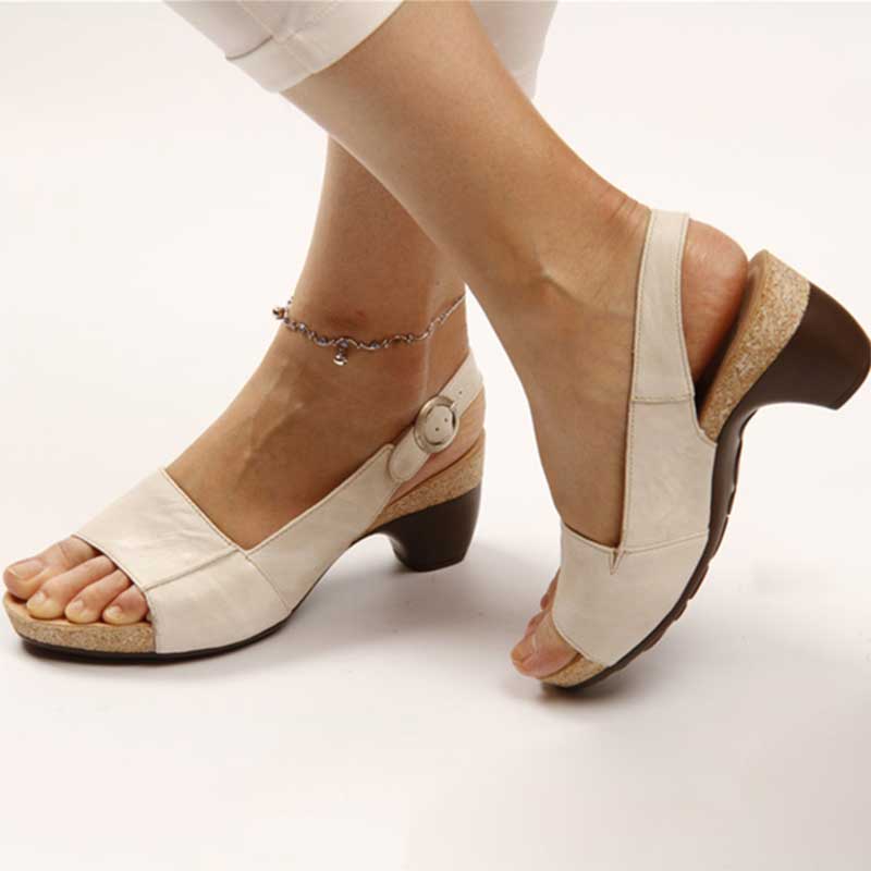 Sandales orthopédiques à talons confortables pour femmes-Chaussures-PARIS FEMME