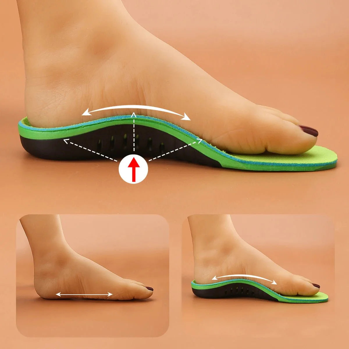 Semelles pour la Fasciite Plantaire-CHAUSSURES ORTHOPÉDIQUES-PARIS FEMME
