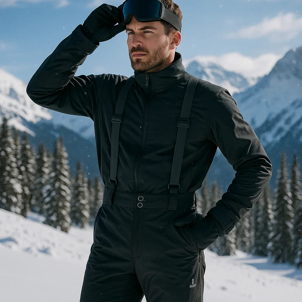 AlpineGlide – Pantalons de Ski Imperméables 25’ Modèle de Base
