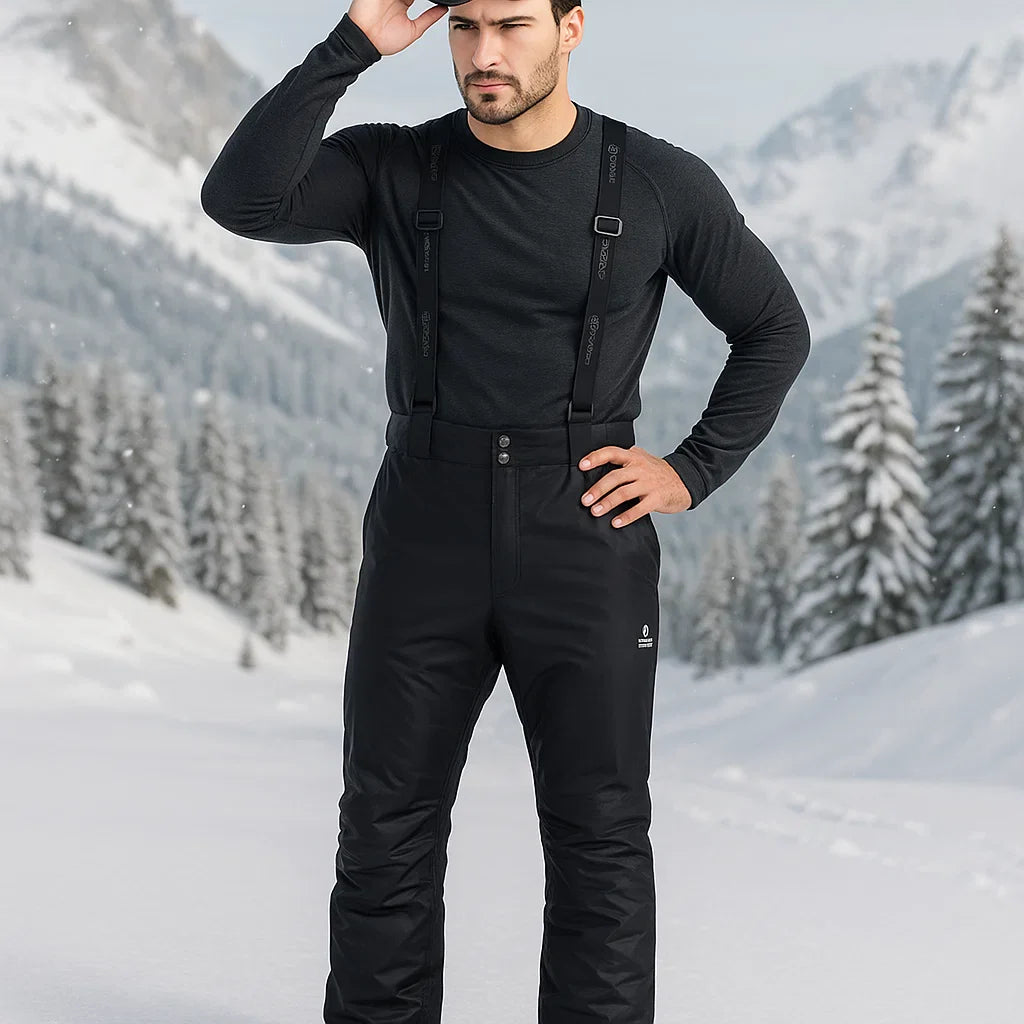 AlpineGlide – Pantalons de Ski Imperméables 25’ Modèle de Base