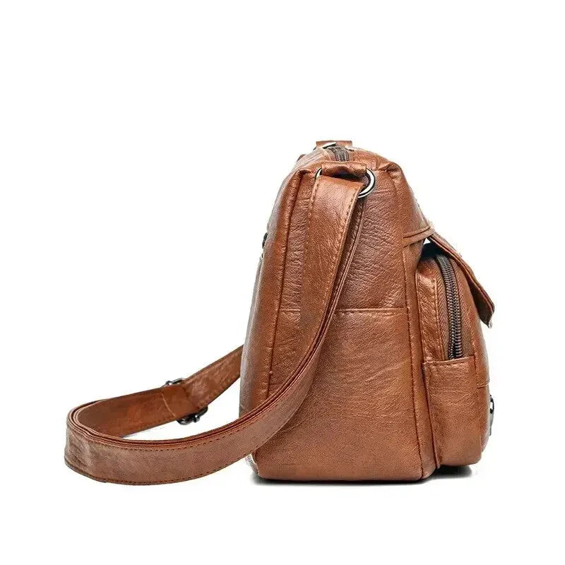 Sac à main vintage cuir souple - Love - Bandoulière-sac à main-PARIS FEMME