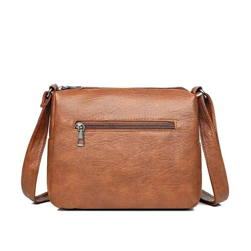 Sac à main vintage cuir souple - Love - Bandoulière-sac à main-PARIS FEMME