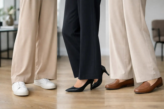 Quelles chaussures avec pantalon large ?
