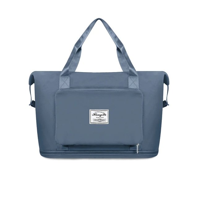 Sac de voyage | Pliable, extensible | Compartiment à chaussures, attachable aux bagages