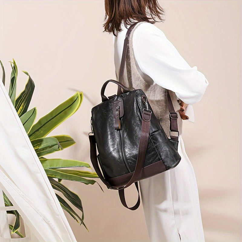 Sac à dos femme | Protection antivol, végan | Urbain