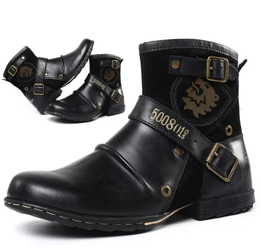 LUMINARI - Bottes en cuir homme - Élégance et confort-Chaussures-PARIS FEMME