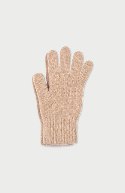 Gants femme cachemire 100% côtelés fabriqués en Grande-Bretagne