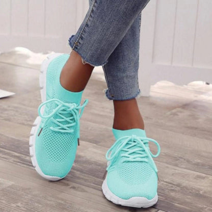 Sneakers Orthopédiques Femme Semelles Ergonomiques Anti-Chocs