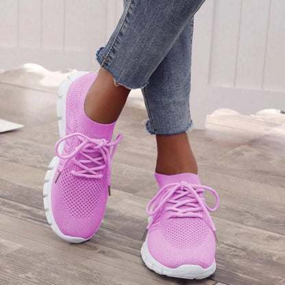 Sneakers Orthopédiques Femme Semelles Ergonomiques Anti-Chocs