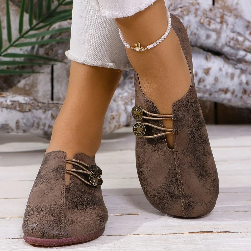 Chaussures Cuir Barefoot Design SERRA™️ - Confort - Élégance-Chaussures-PARIS FEMME