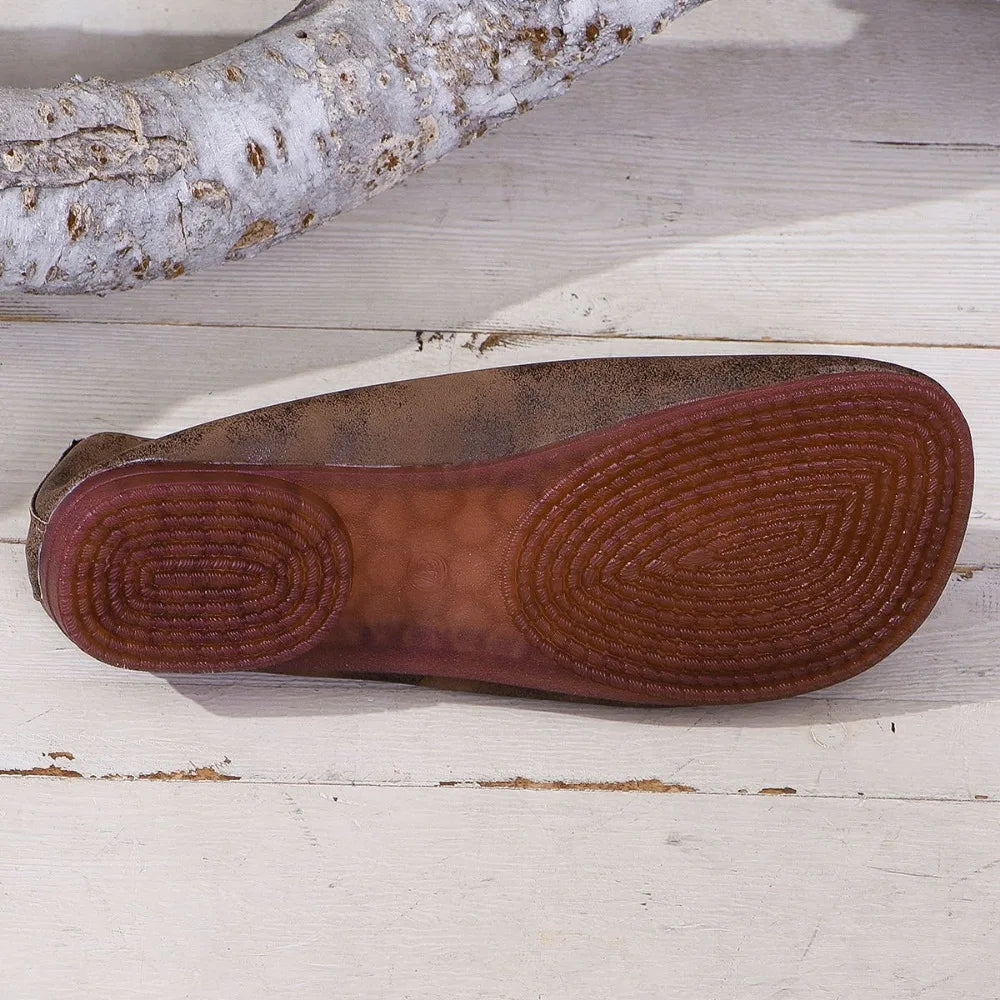 Chaussures Cuir Barefoot Design SERRA™️ - Confort - Élégance-Chaussures-PARIS FEMME