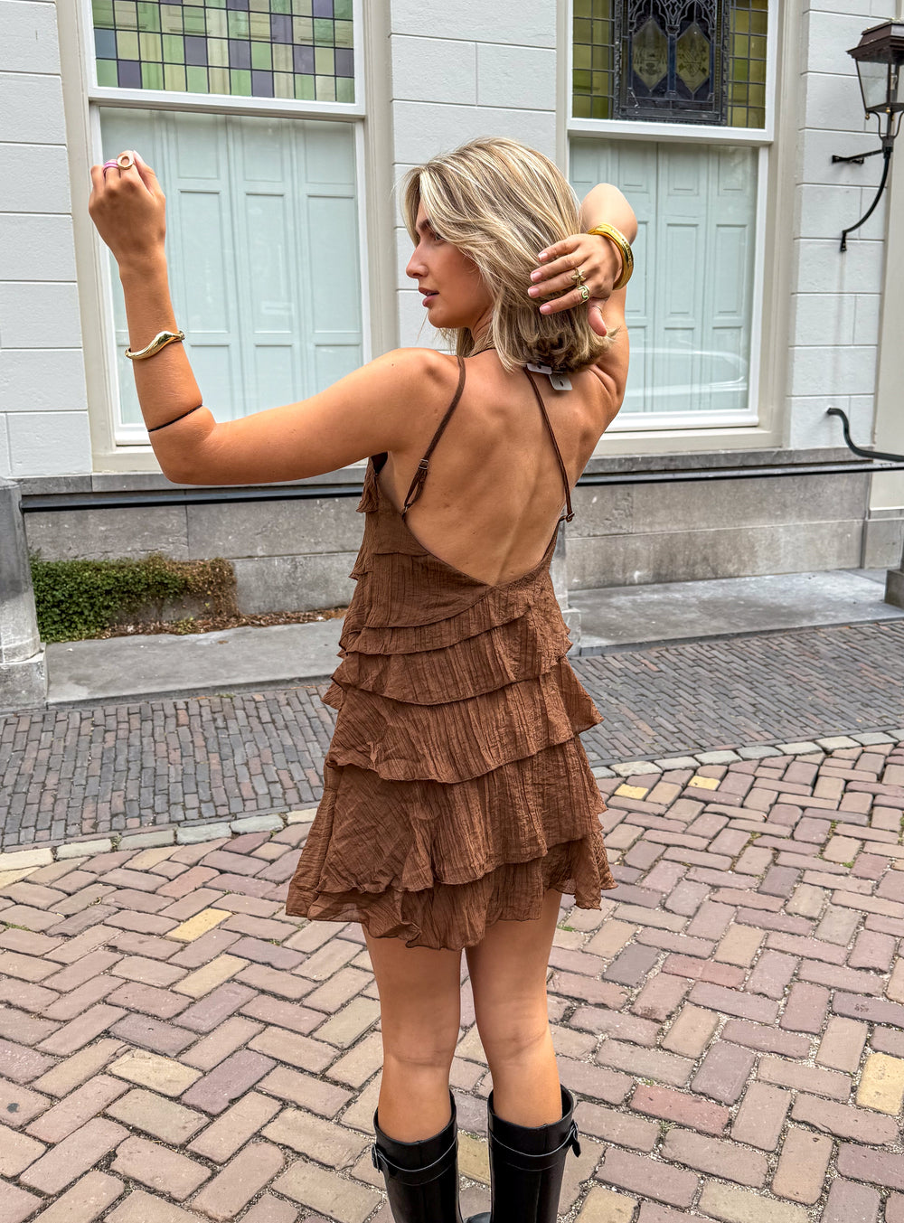 Robe Mineure Femme | Volants Asymétriques, Casual Été
