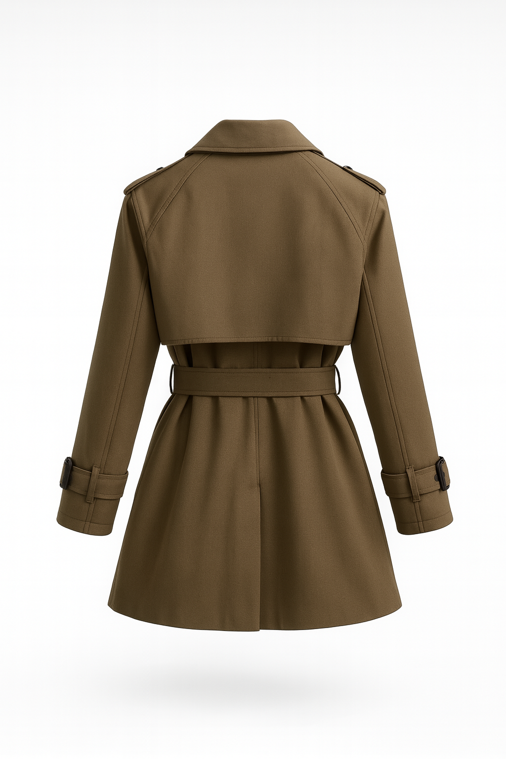 Veste de Transition Femme | Coupe Courte, Ceinture Ajustable