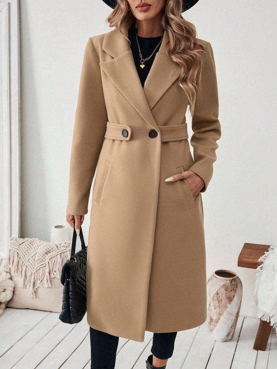 Veste Cintrée Femme | Camel, Ligne Ajustée | Automne