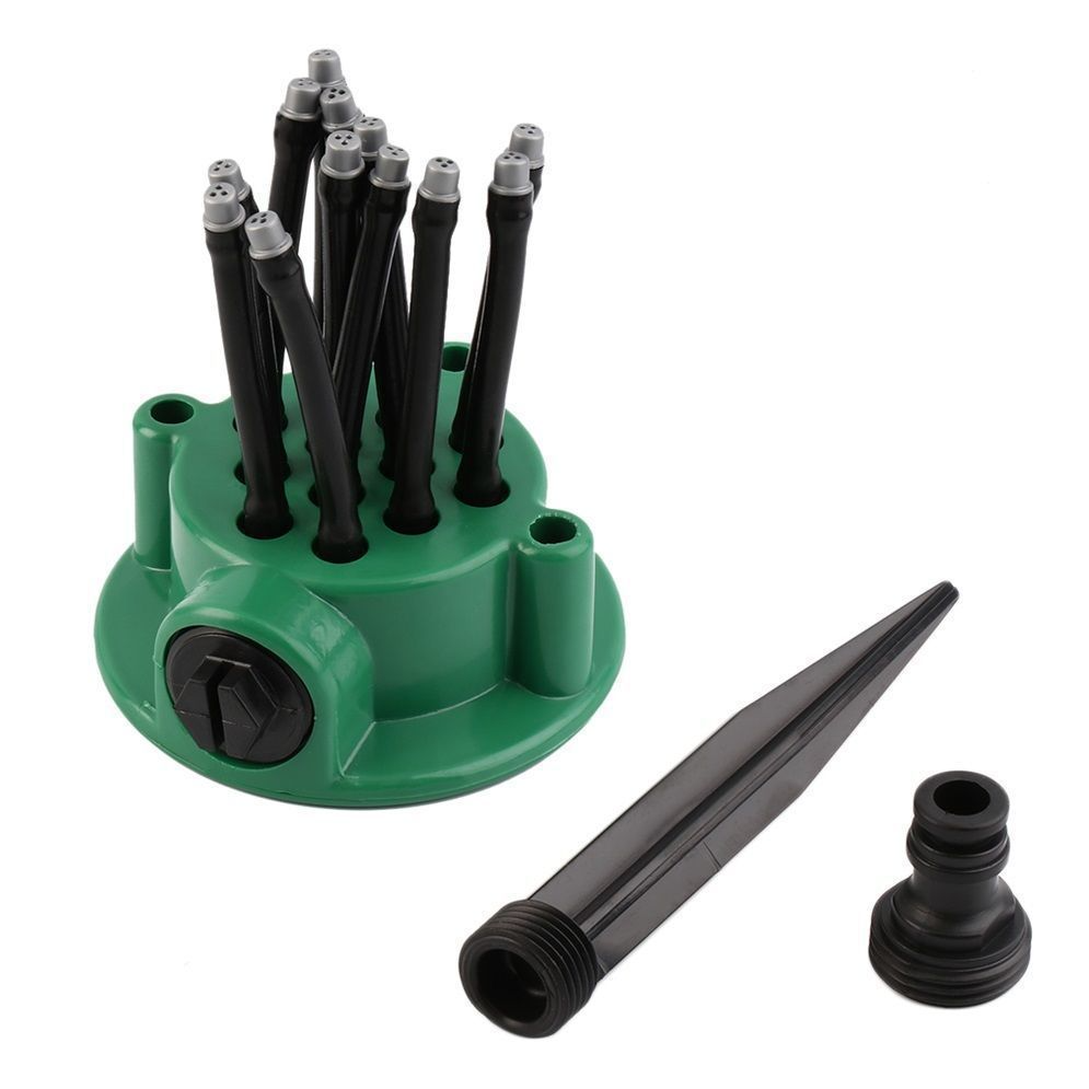 Liora | Système d'arrosage de jardin 12-en-1 avec arroseur rotatif 360°