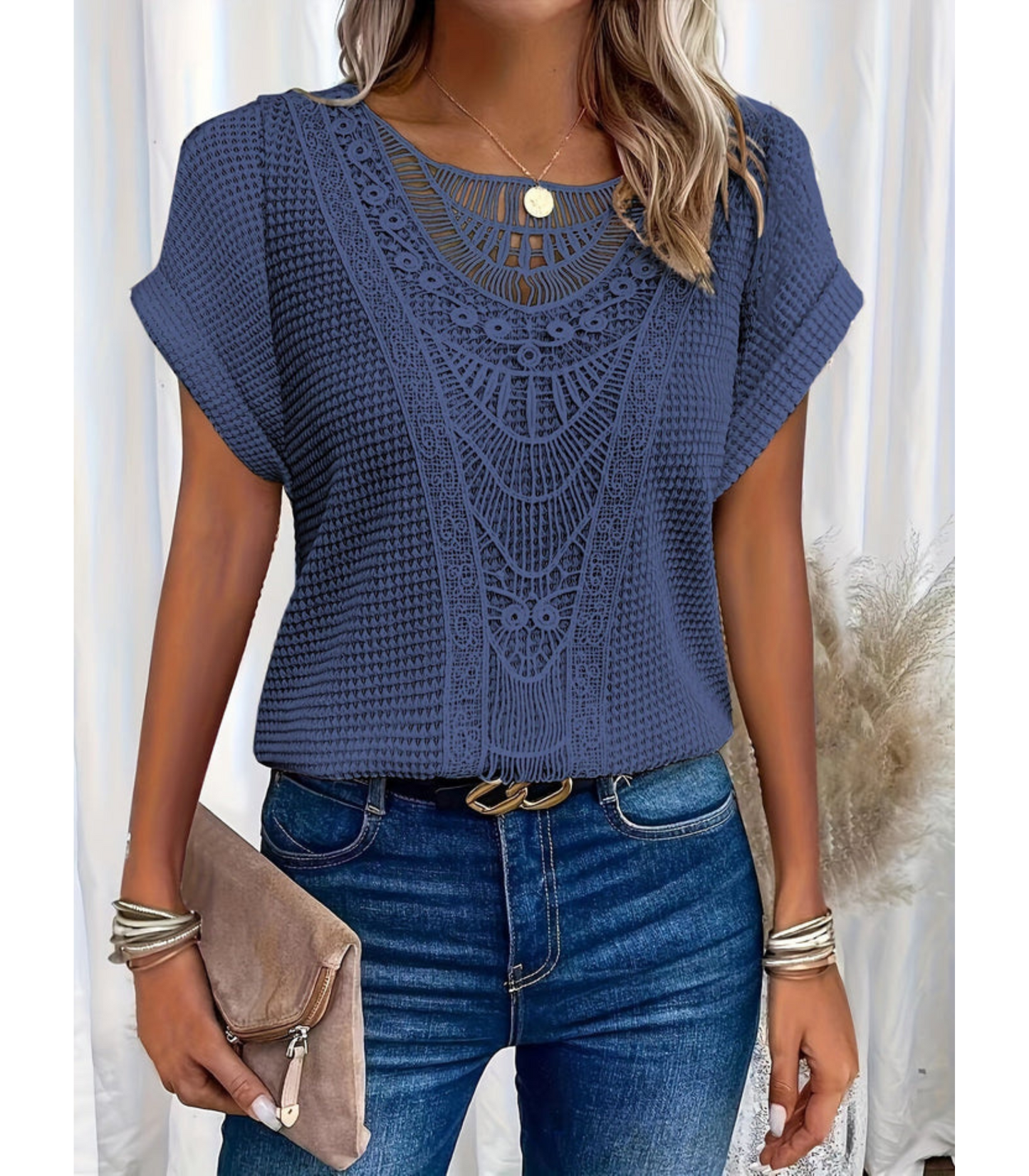 Madelief - Chemisier - Style élégant - Confortable à porter - Parfait pour toutes les occasions-Dames blouse-PARIS FEMME
