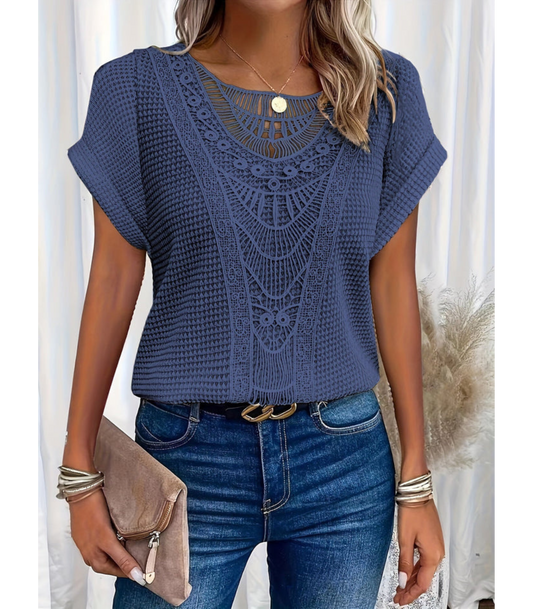 Madelief - Chemisier - Style élégant - Confortable à porter - Parfait pour toutes les occasions-Dames blouse-PARIS FEMME