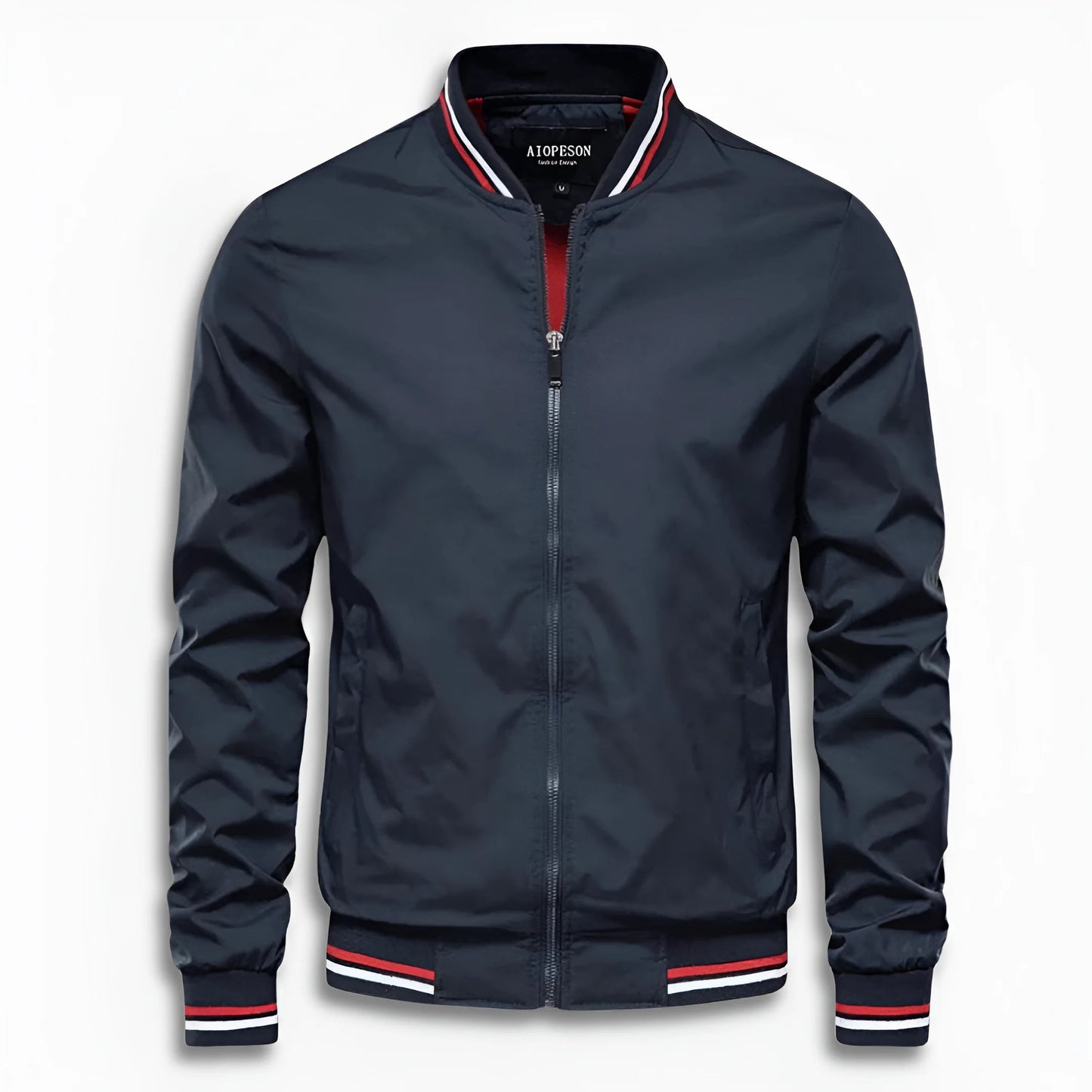 Veste de transition pour homme | Imperméable, col montant