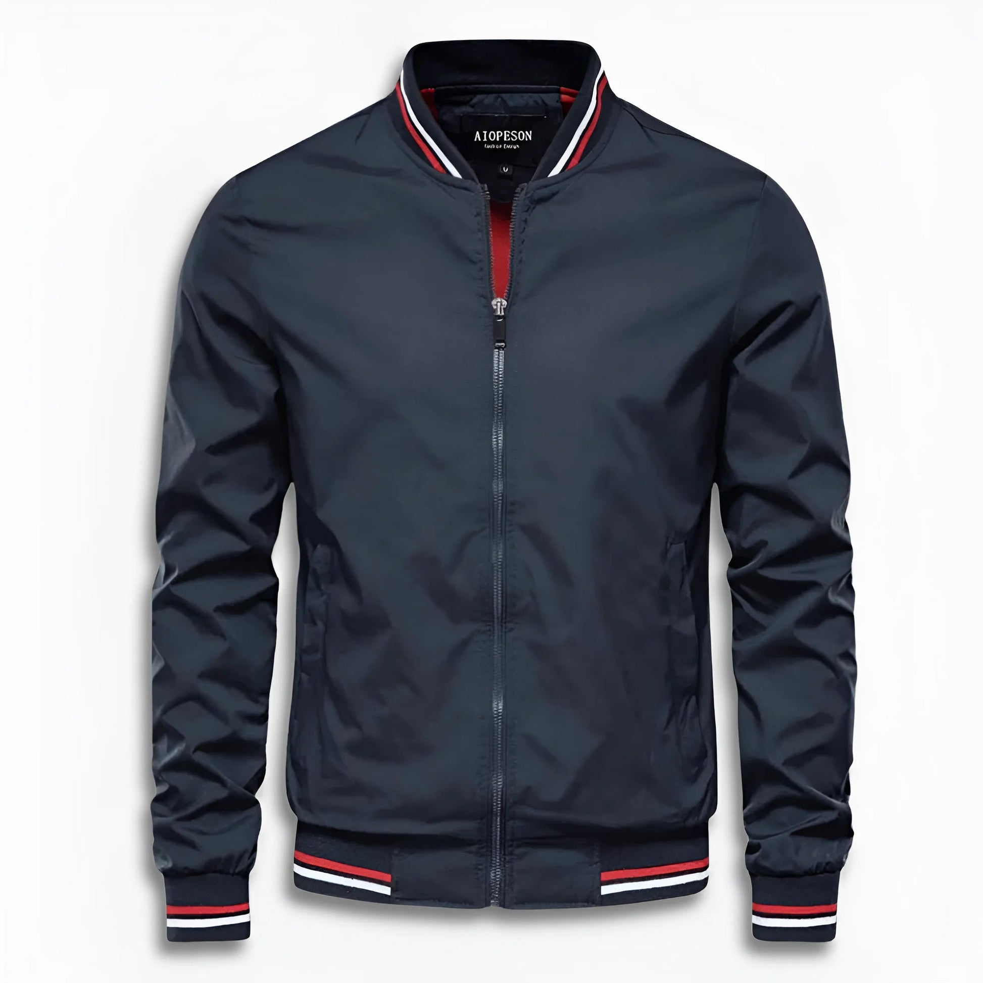 Veste de transition pour homme | Imperméable, col montant