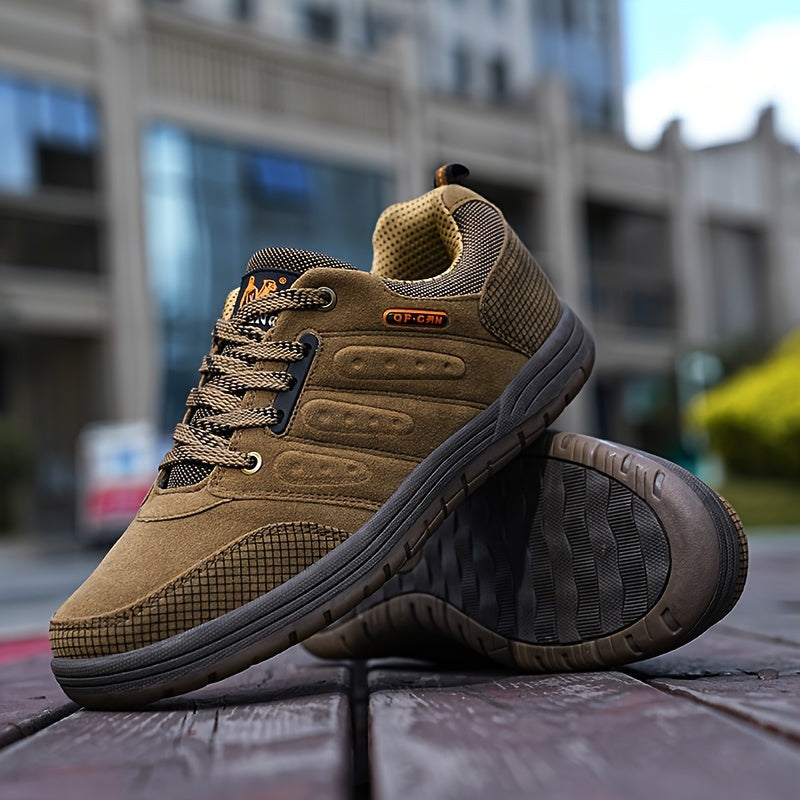 Chaussures de randonnée homme - solides - lacées