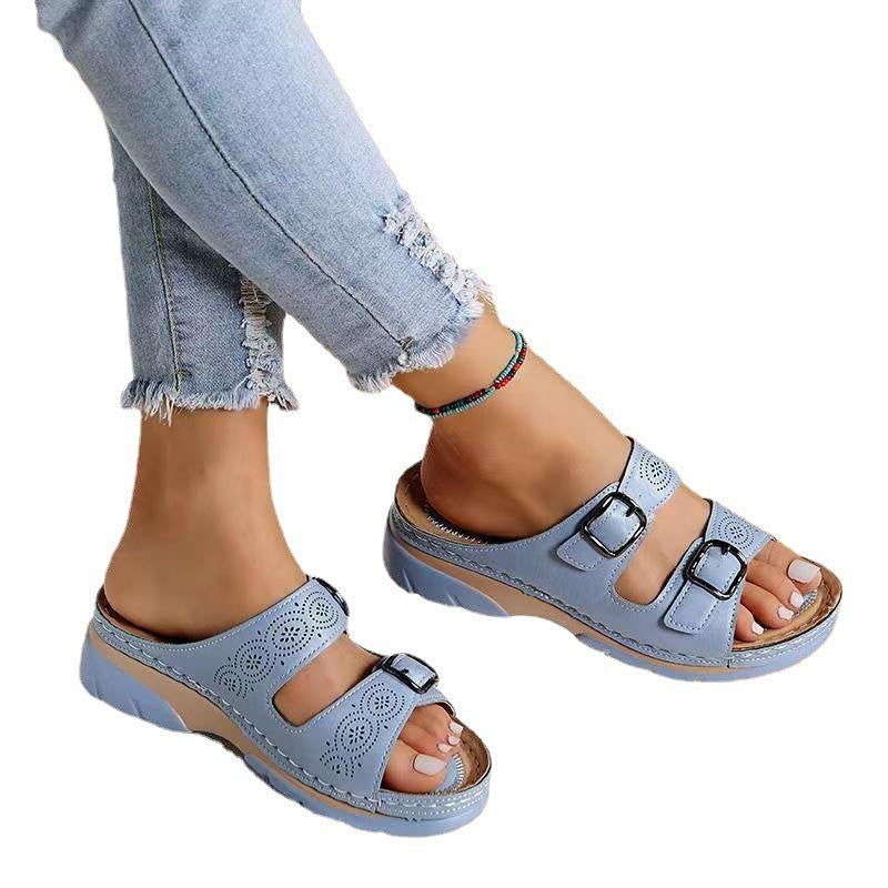 Claquettes orthopédiques semelle ergonomique respirantes
