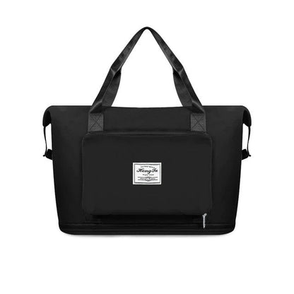 Sac de voyage | Pliable, extensible | Compartiment à chaussures, attachable aux bagages
