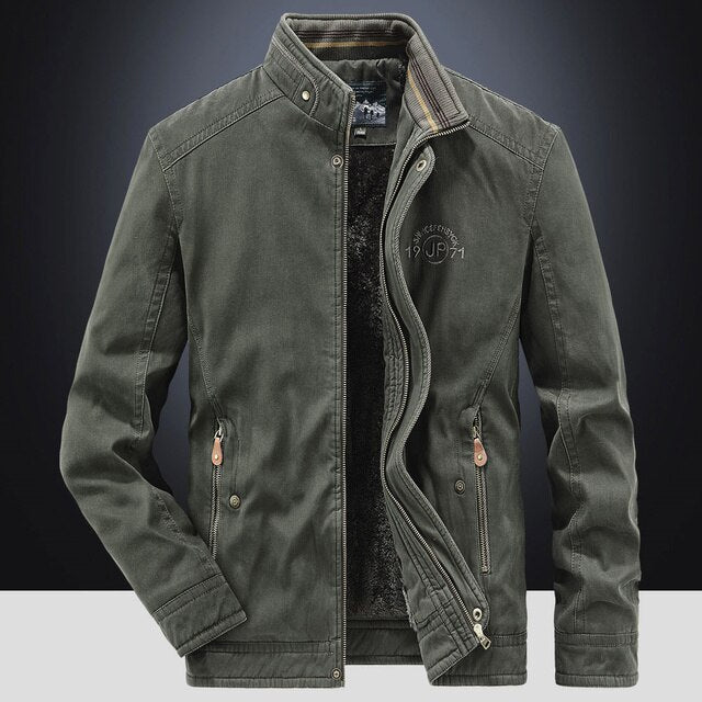 Veste Park Hommes - Confort Robuste - Élégance Fonctionnelle