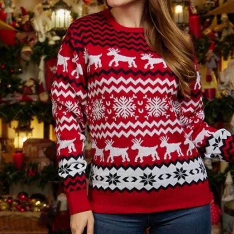 Pull de Noël Coloré - Marijtje - Design Unique Festif