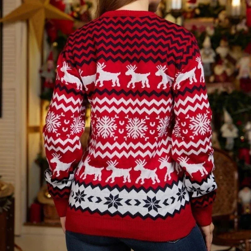 Pull de Noël Coloré - Marijtje - Design Unique Festif