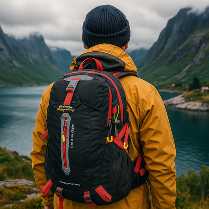 Sac à dos de randonnée 40L | Imperméable, ajustable | Randonnée, plein air