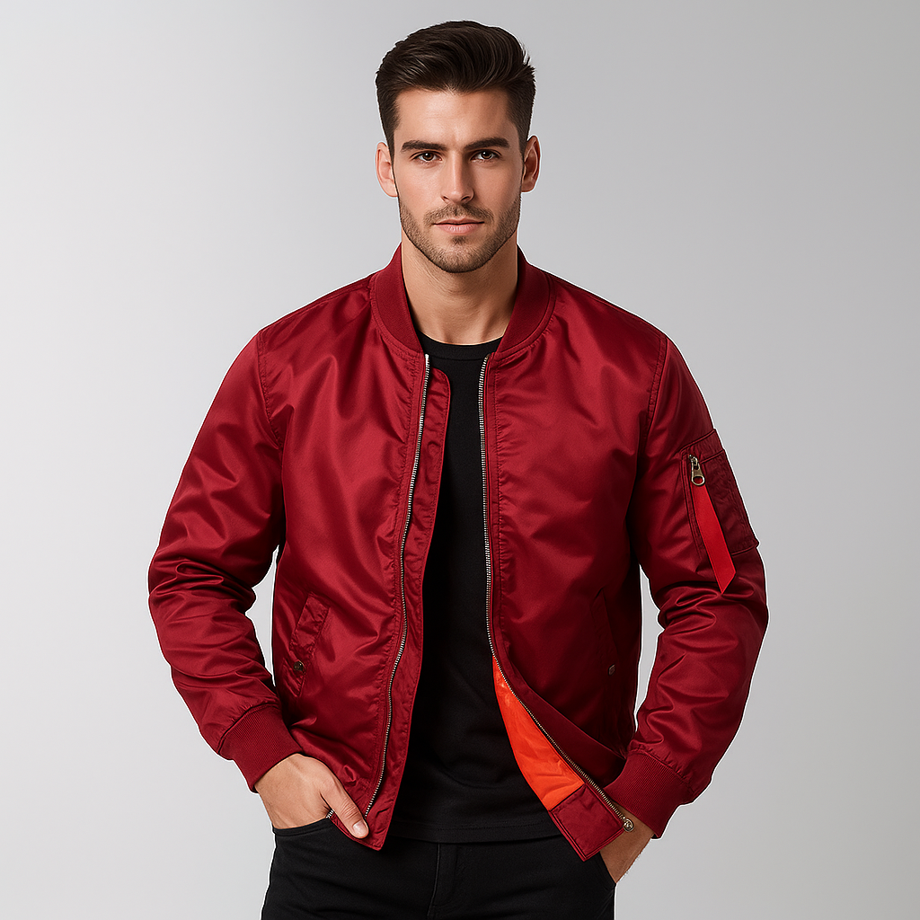 Louis - Veste bomber ultra chaude - Confortable - Élégante - Durable