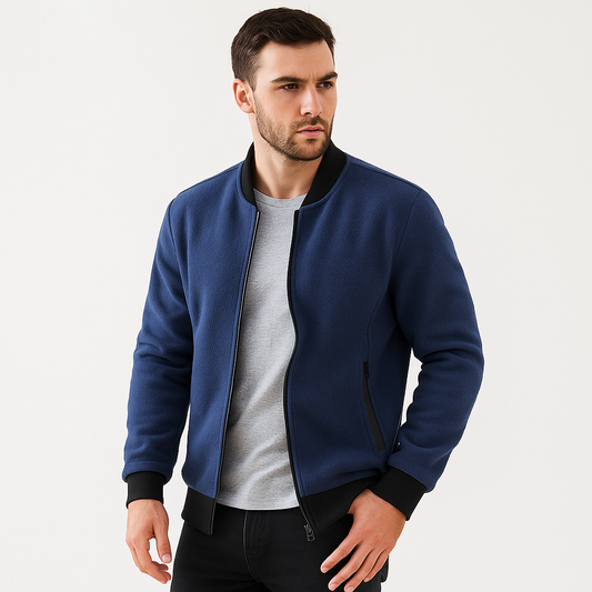 Veste à Zip en Fleece Oliver Varm - Douce - Isolante - Confort