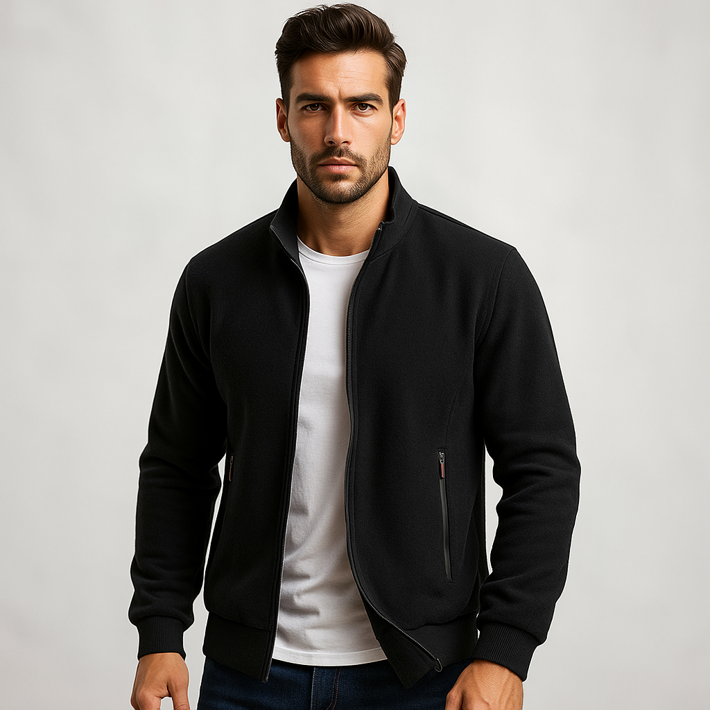 Veste à Zip en Fleece Oliver Varm - Douce - Isolante - Confort