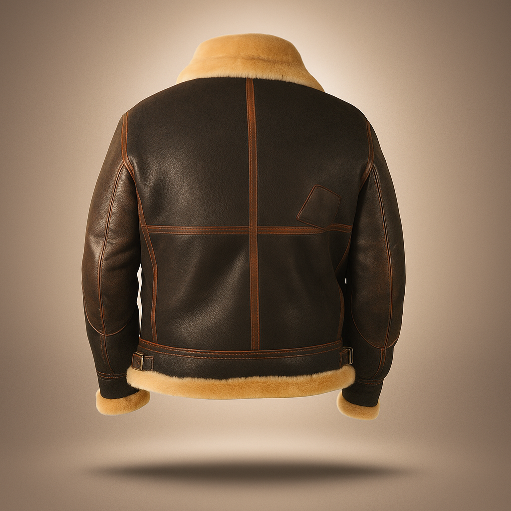 Veste en fourrure synthétique homme - Chaude - Élégante - Confortable