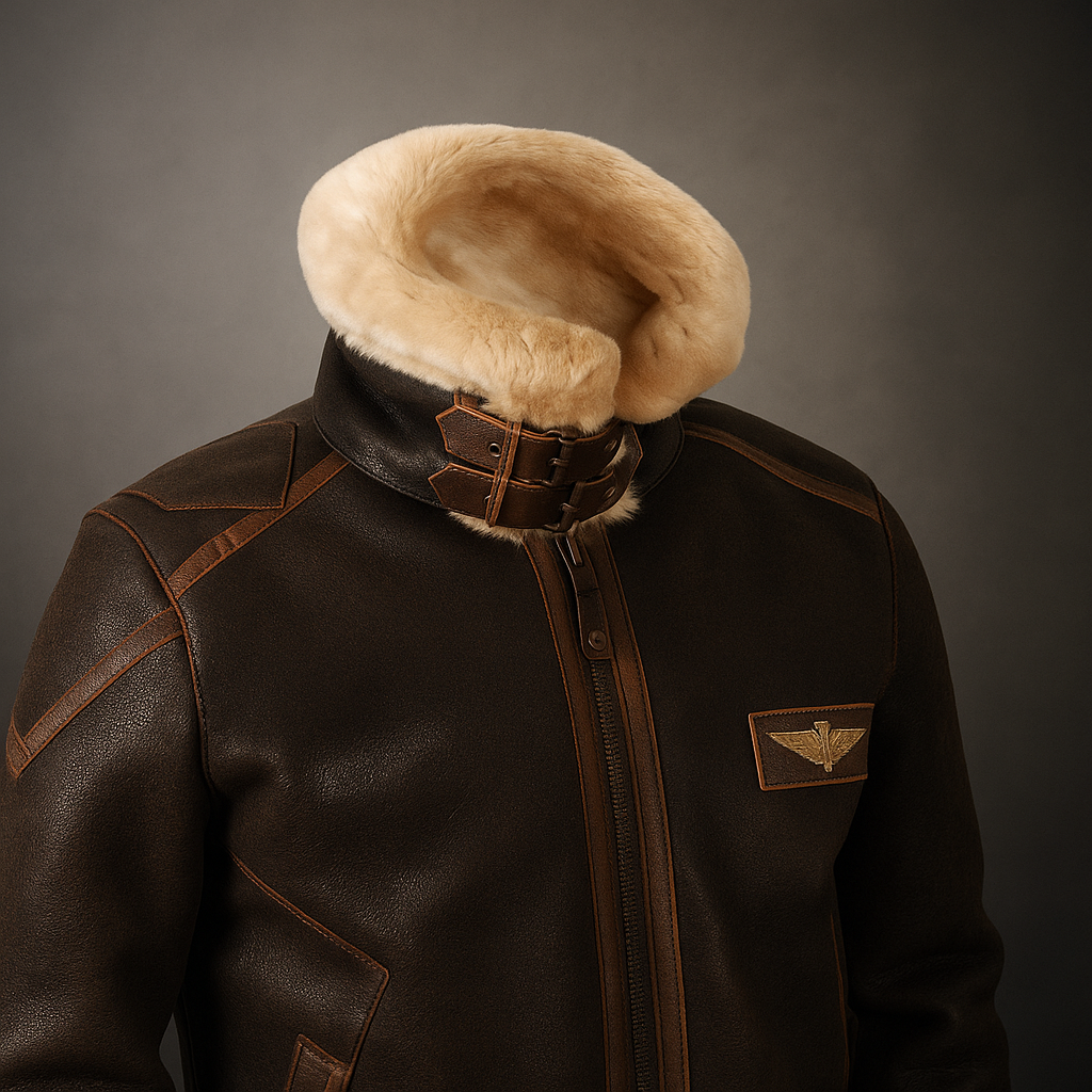 Veste en fourrure synthétique homme - Chaude - Élégante - Confortable