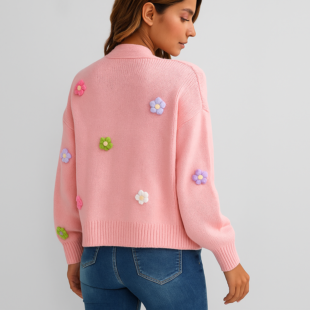 Cardigan à Manches Longues - Ouverture Frontale - Confort & Style