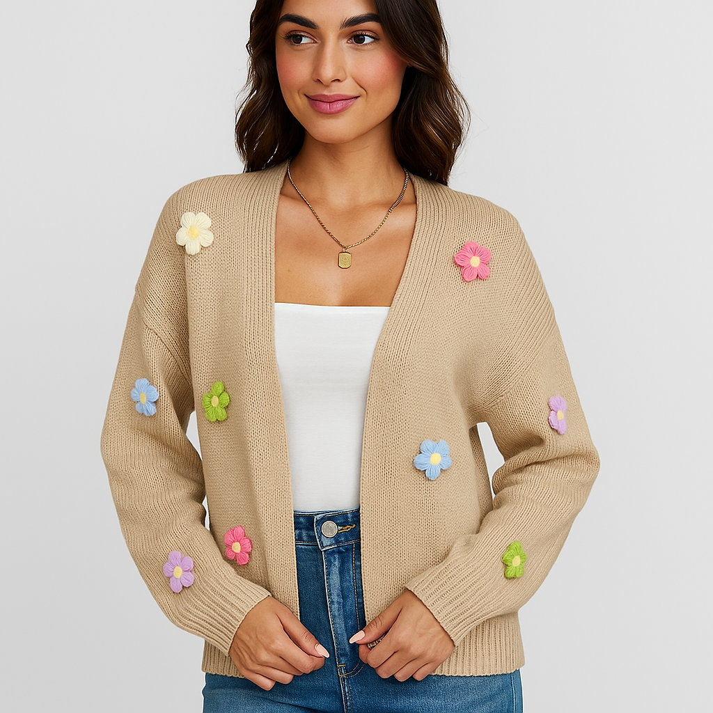Cardigan à Manches Longues - Ouverture Frontale - Confort & Style