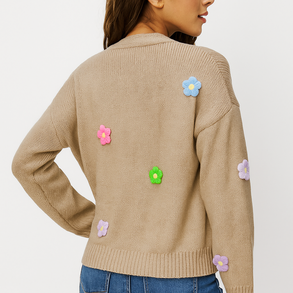 Cardigan à Manches Longues - Ouverture Frontale - Confort & Style