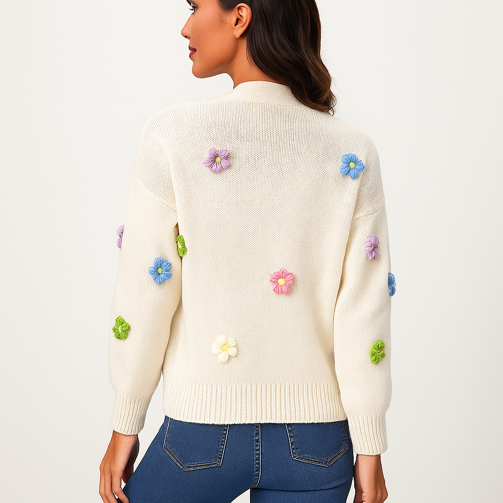 Cardigan à Manches Longues - Ouverture Frontale - Confort & Style