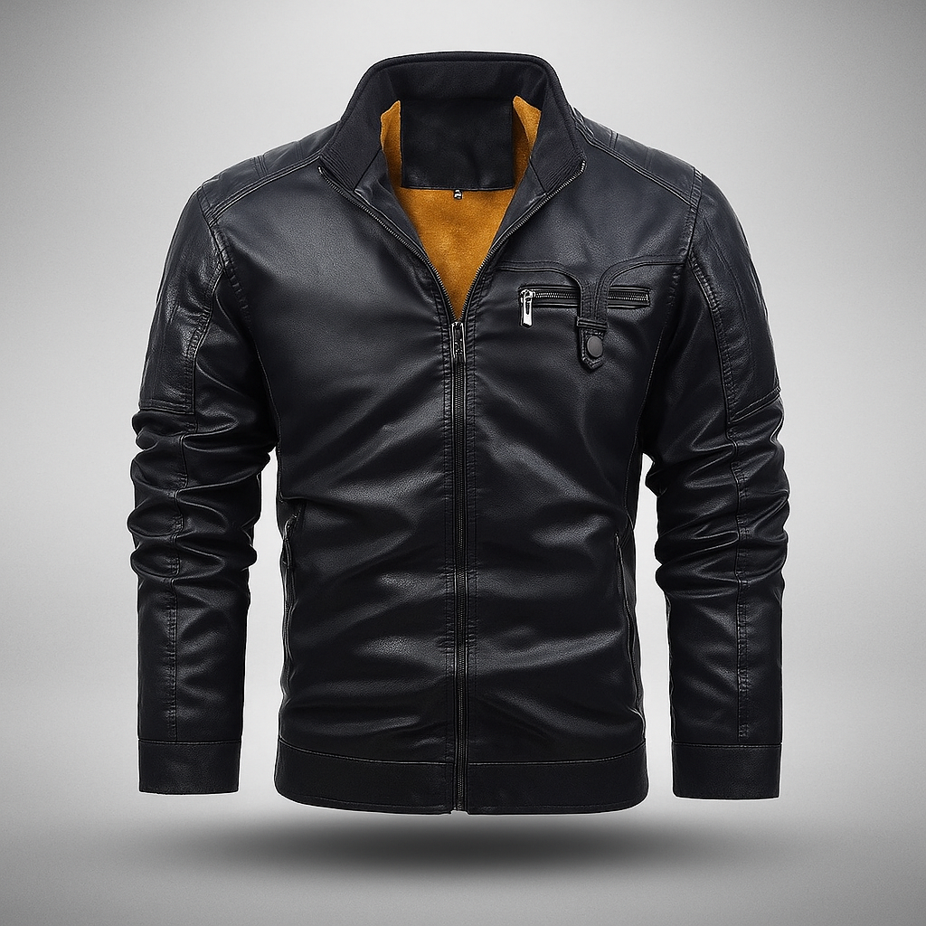 Veste de biker classique - style intemporel - robustesse garantie