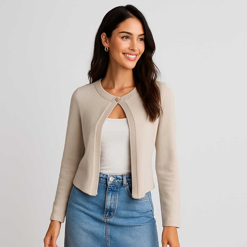 Cardigan Court Femmes - Élégant - Confortable - Polyvalent